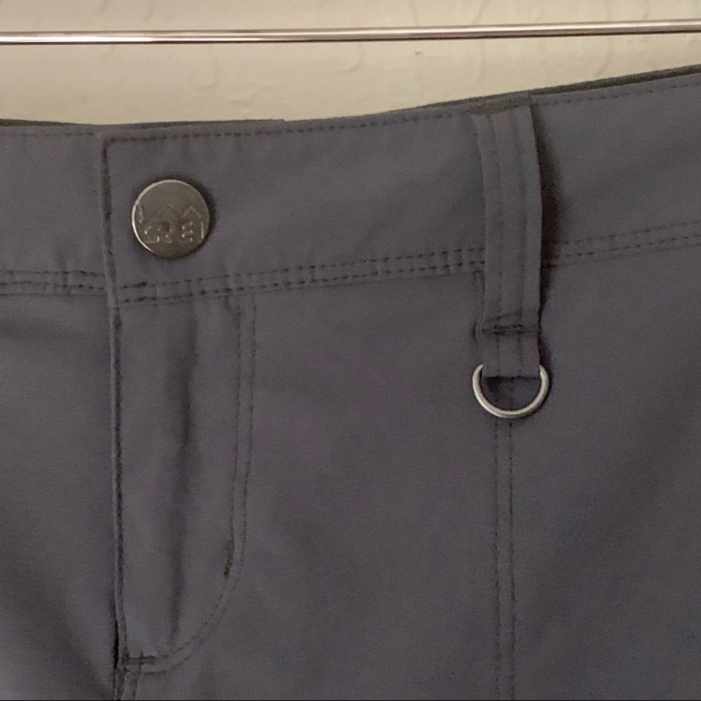 REI Northway Skort Skirt Stretch Asphalt Grey Hiking Activewear Travel Quick Dry - Picture 12 of 14